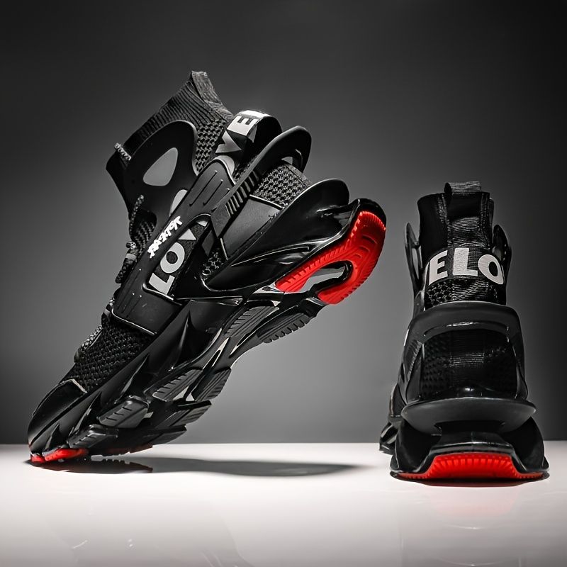Men'S Casual Shoes Blade Style Shoes Breathable Sports Shoes Shock Absorbing — image 1