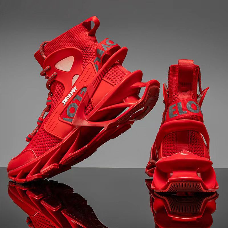 Men'S Casual Shoes Blade Style Shoes Breathable Sports Shoes Shock Absorbing view 5