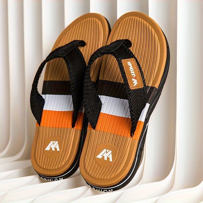 Men'S Flip-Flops Summer Sandals Thick-Soled Anti-Slip Anti-Odor Wear-Resistant view 11