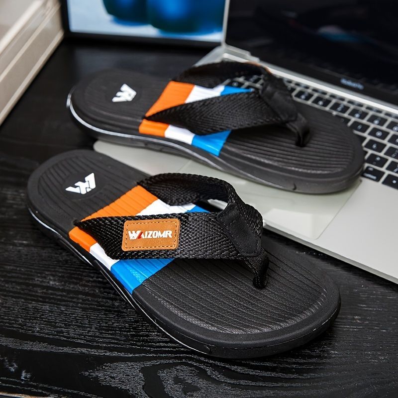 Men'S Flip-Flops Summer Sandals Thick-Soled Anti-Slip Anti-Odor Wear-Resistant view 12