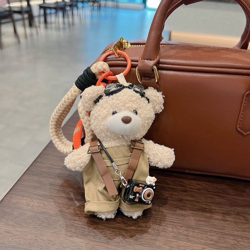 cute teddy bear keychain view 14