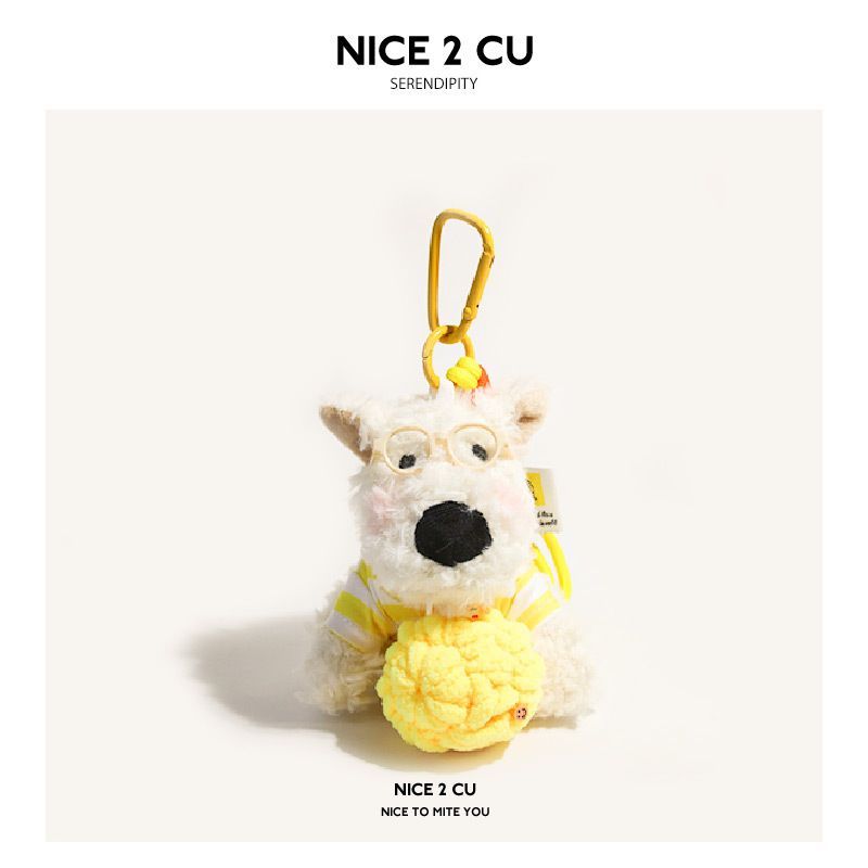 West Highland White Terrier keychain view 8