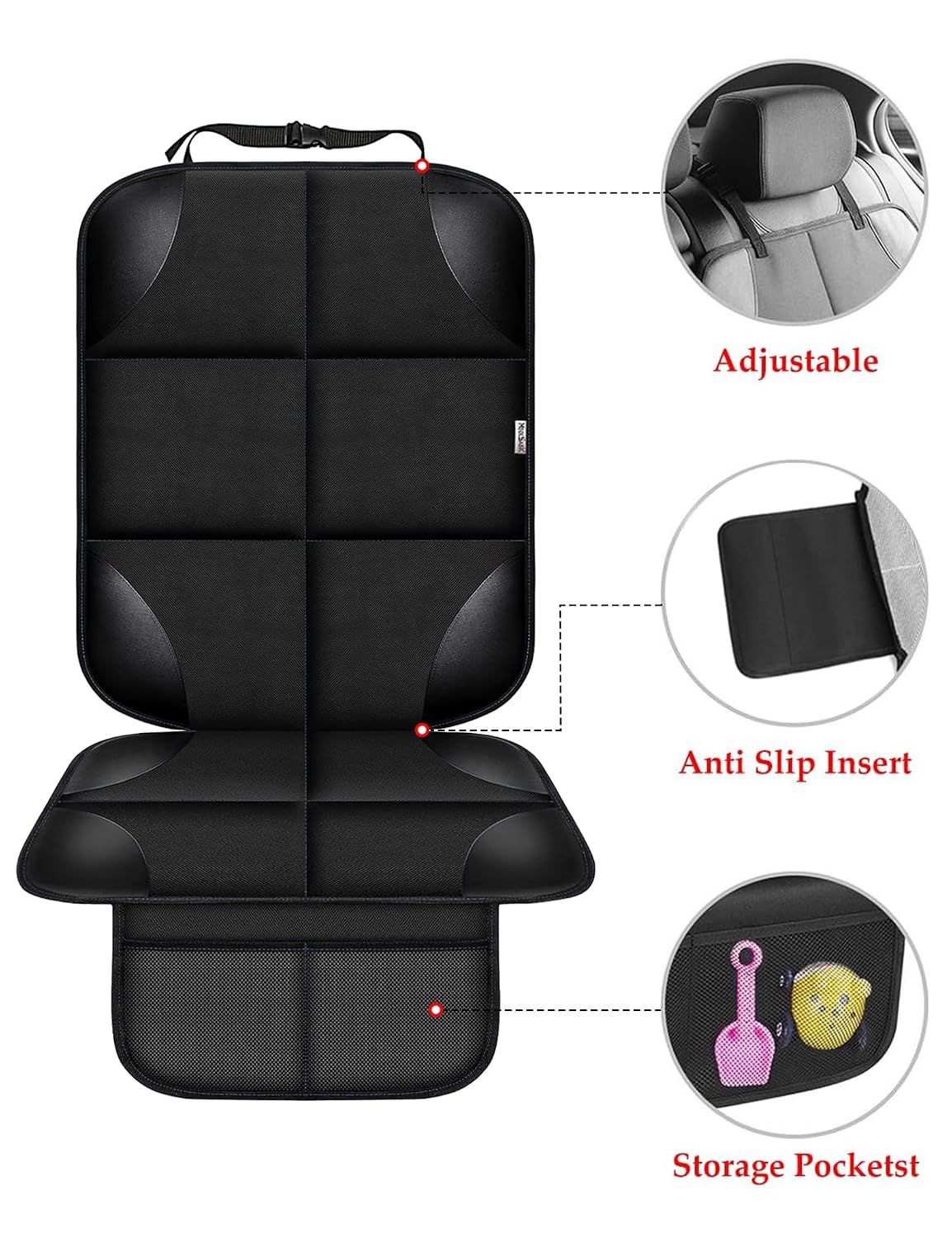 Child Car Seat Protector view 3