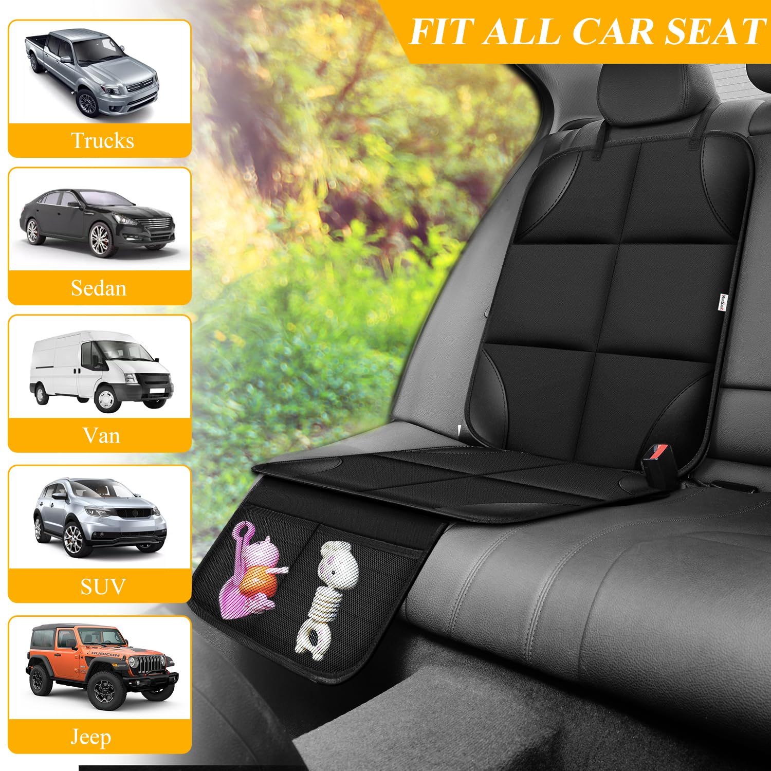 Child Car Seat Protector view 5