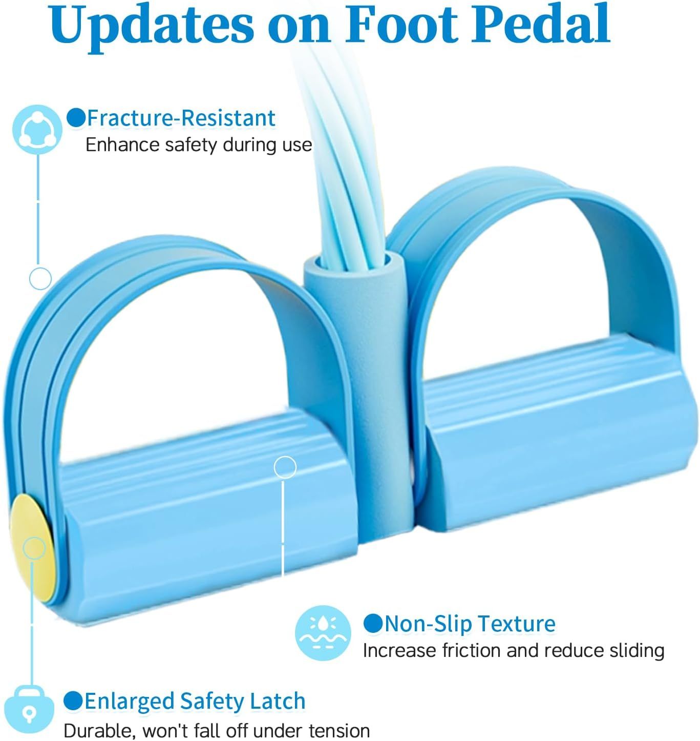 Pedal Resistance Bands with Handles view 4
