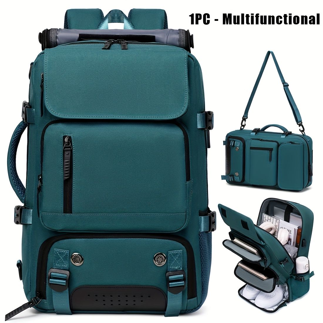 18.1-inch Easy-Travel Bag (46×30×16 cm): Four carrying modes in one bag view 7