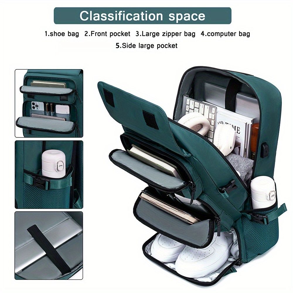 18.1-inch Easy-Travel Bag (46×30×16 cm): Four carrying modes in one bag view 8