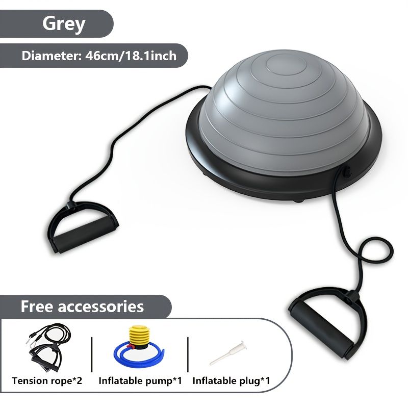 Hemisphere Trainer – Portable Inflatable Balance Trainer view 2