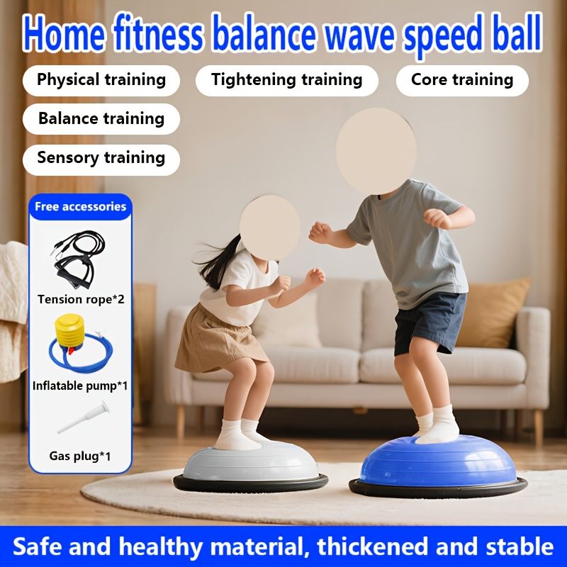 Hemisphere Trainer – Portable Inflatable Balance Trainer view 5