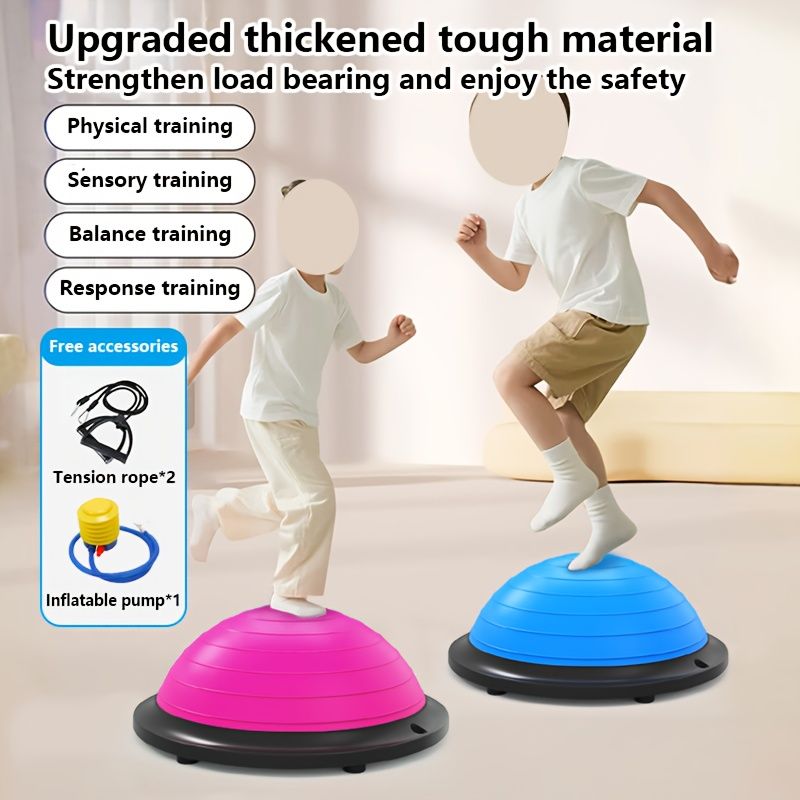 Hemisphere Trainer – Portable Inflatable Balance Trainer view 6