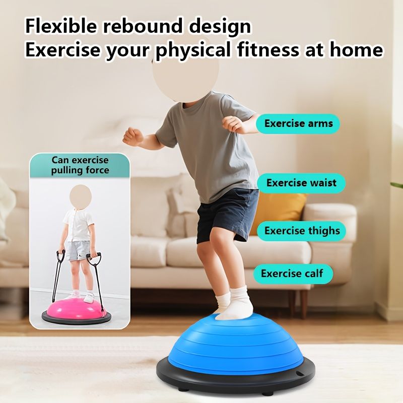 Hemisphere Trainer – Portable Inflatable Balance Trainer view 7