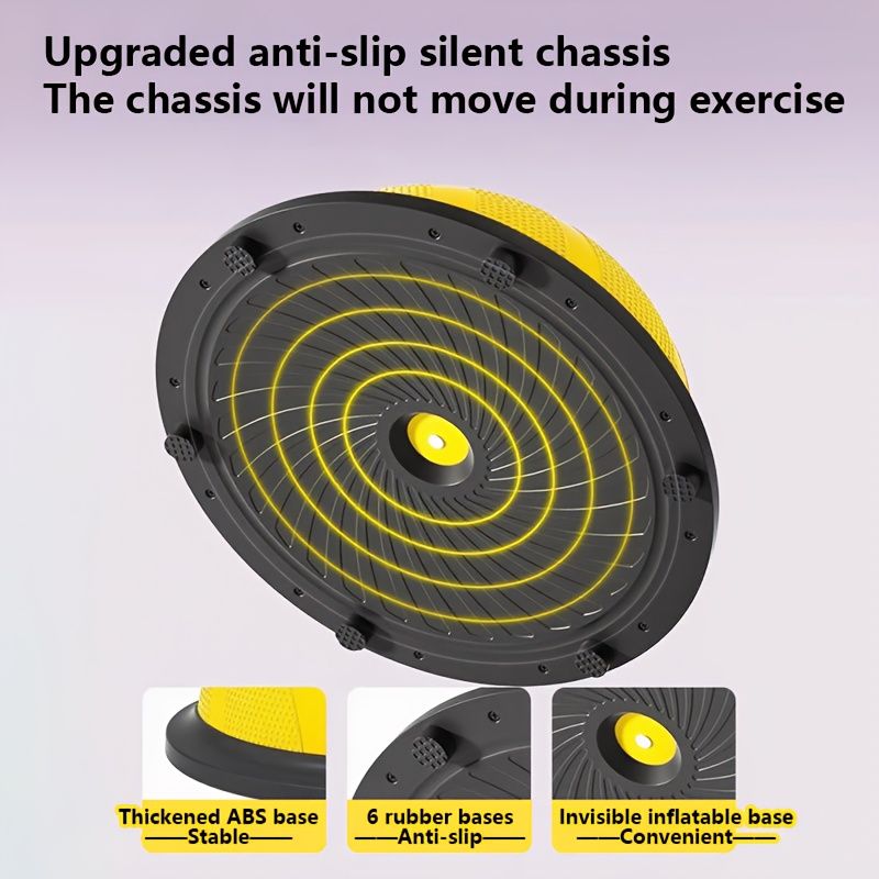 Hemisphere Trainer – Portable Inflatable Balance Trainer view 8