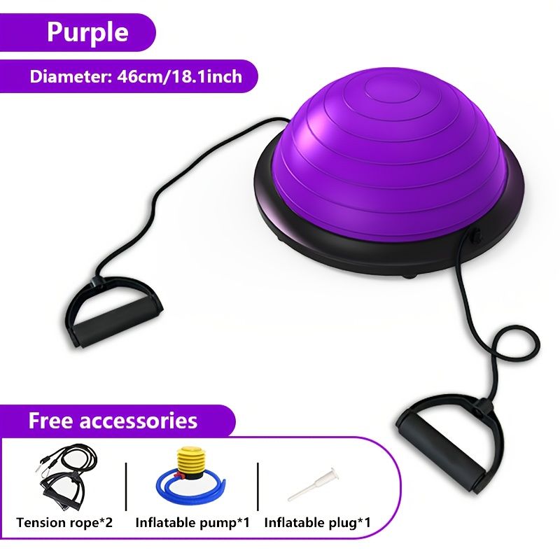 Hemisphere Trainer – Portable Inflatable Balance Trainer view 13
