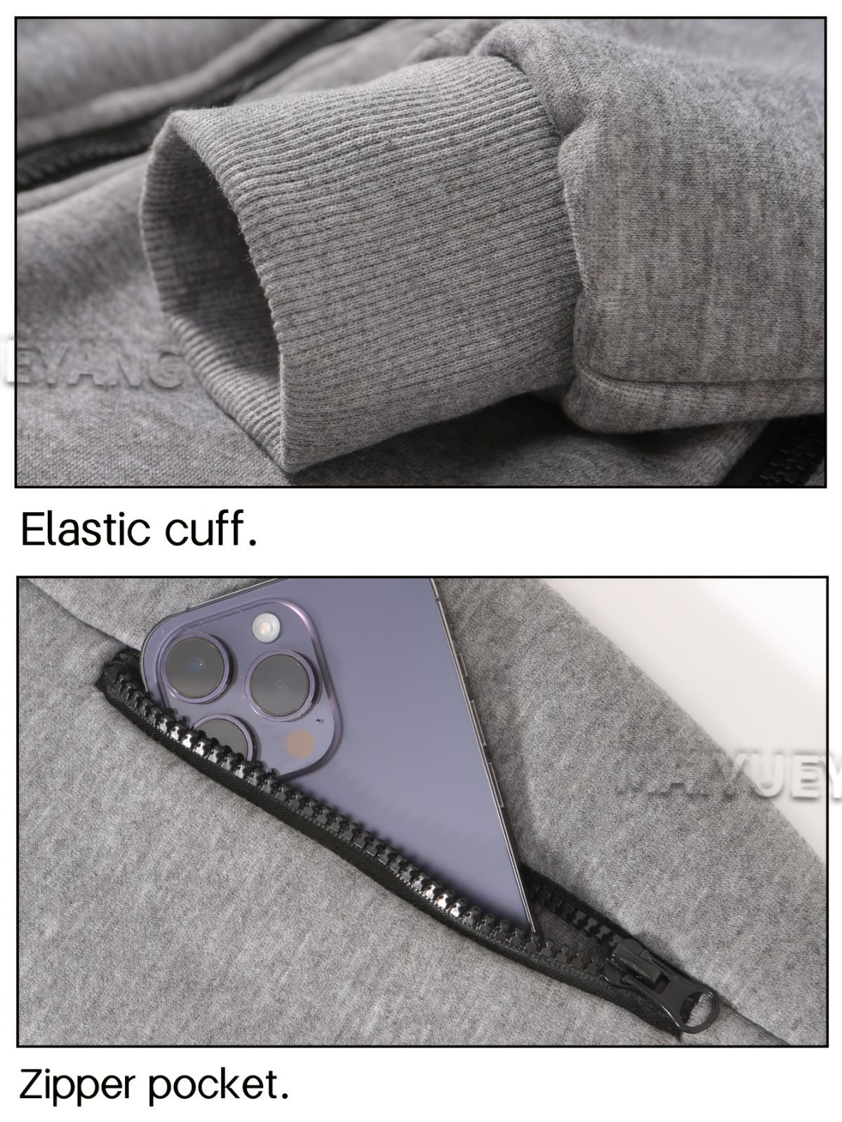 Heated Hoodie Electric Heating Hoodie Smart Heated Sweatshirt 23 Zone Heating view 11