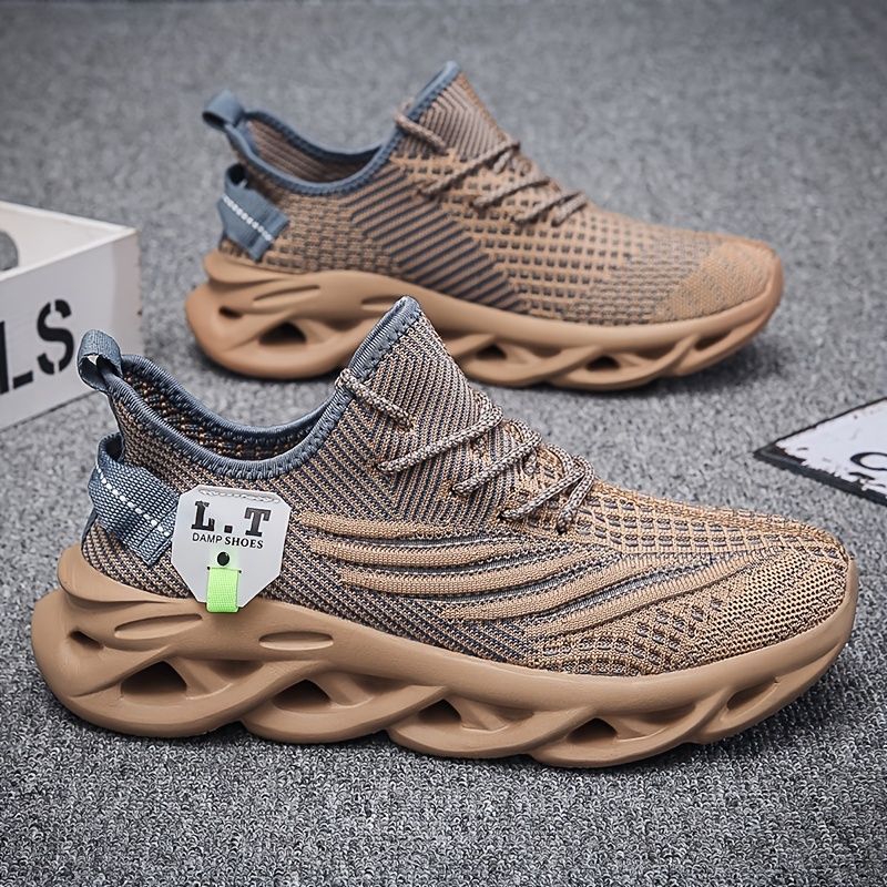 Unisex Breathable Soft-Soled Shoes - Brown - Size 7(AU7/EU38) view 8