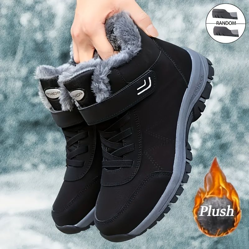 Women's winter boots, couple style, autumn and winter, men's and women's