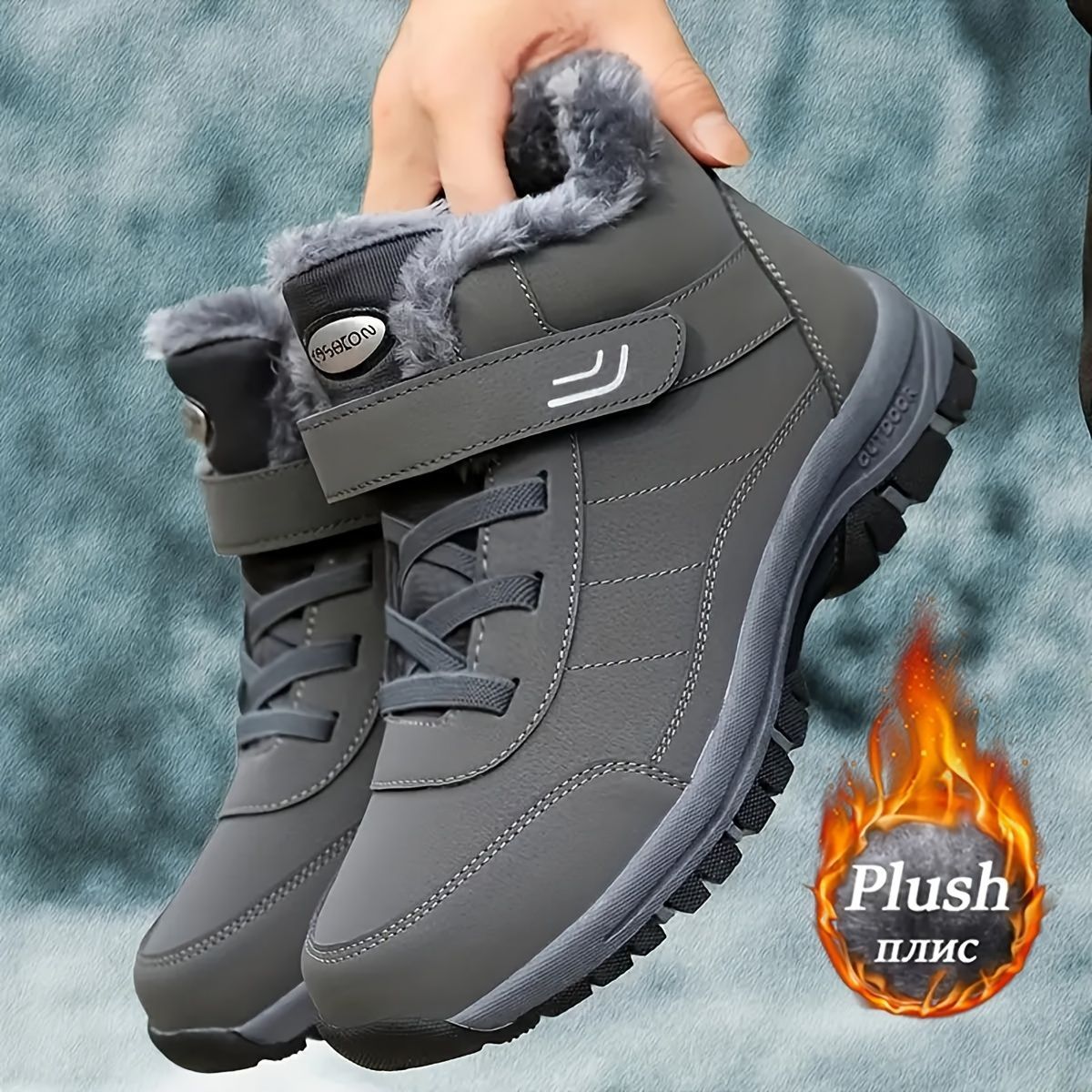 Women's winter boots, couple style, autumn and winter, men's and women's view 2
