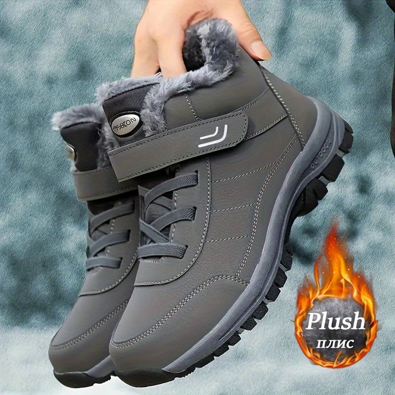 Women's winter boots, couple style, autumn and winter, men's and women's view 4