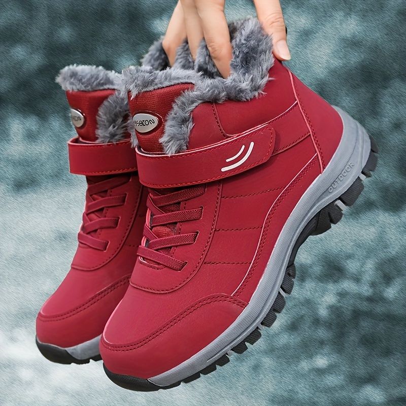 Women's winter boots, couple style, autumn and winter, men's and women's view 13