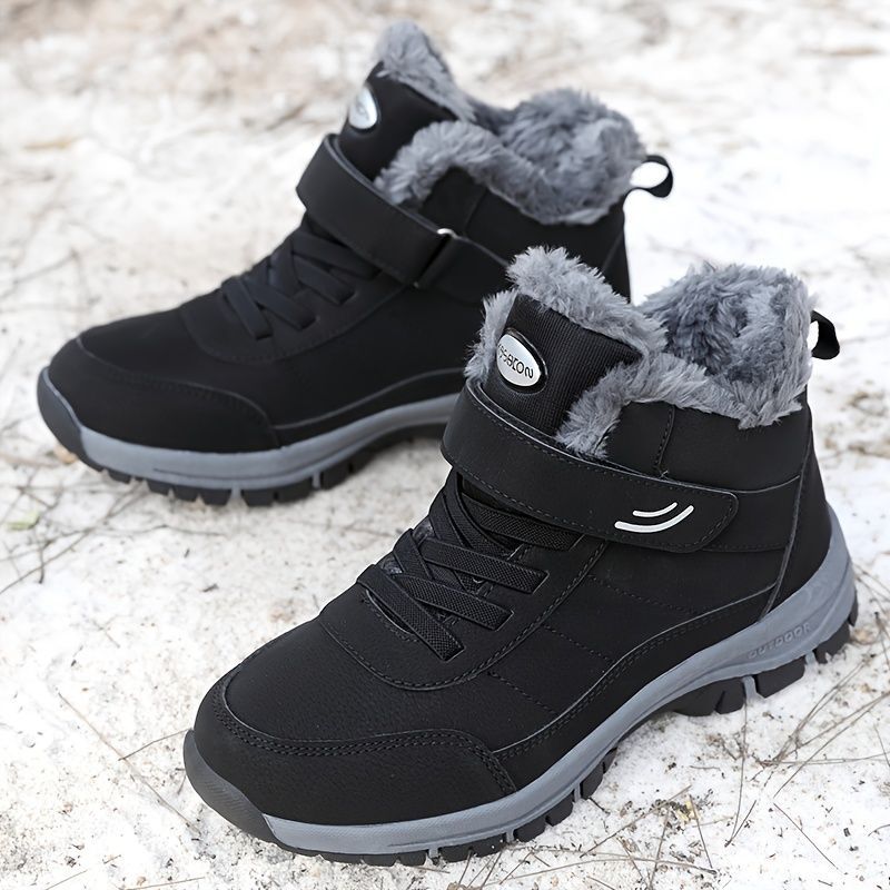Women's winter boots, couple style, autumn and winter, men's and women's view 10
