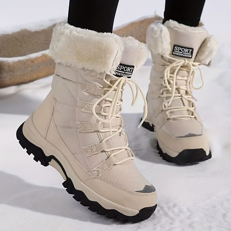 Women's long-sleeve snow boots
