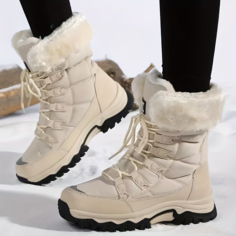 Women's long-sleeve snow boots view 4