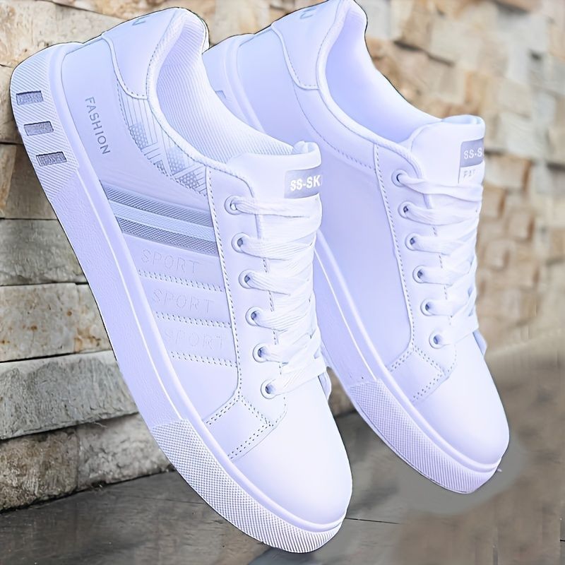 Koonexy Men'S Skate Shoes Low-Top Sneakers Pvc Sole Casual Sneakers Formal view 3