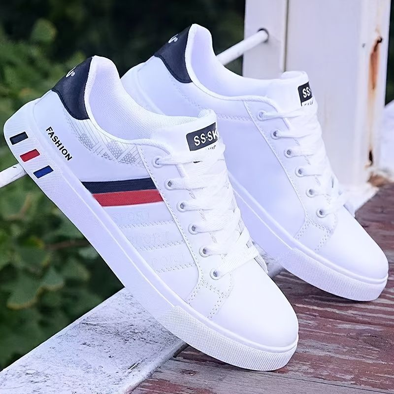 Koonexy Men'S Skate Shoes Low-Top Sneakers Pvc Sole Casual Sneakers Formal view 5