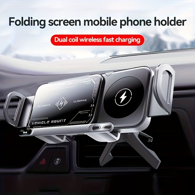 Smart Dual-Mode Rotating Stand: Foldable Design view 5