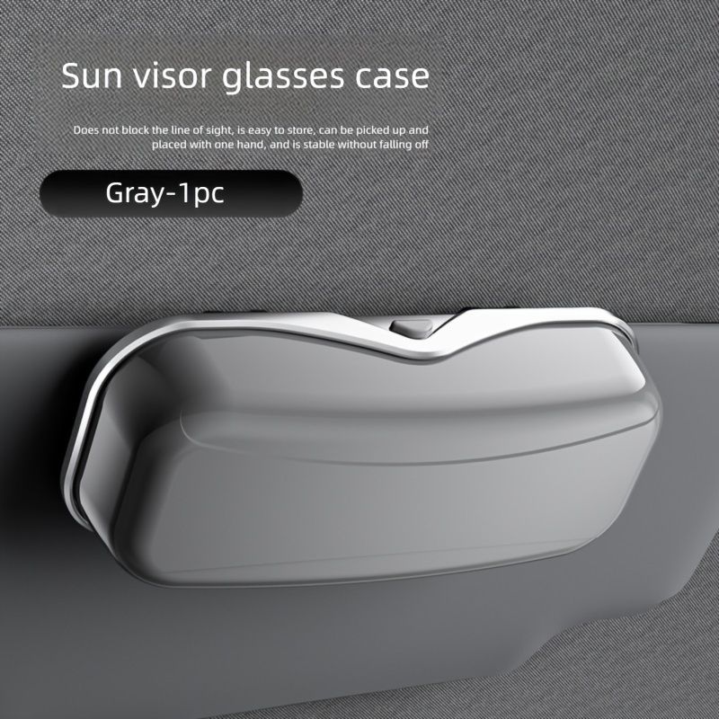 Car Travel Three-Piece Set: Push-Open Eyeglass Case view 13