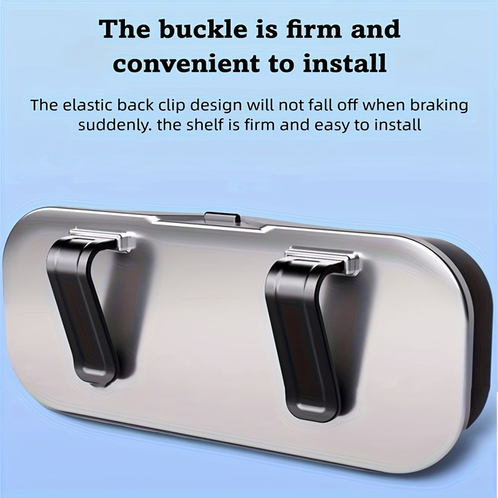 Car Travel Three-Piece Set: Push-Open Eyeglass Case view 9