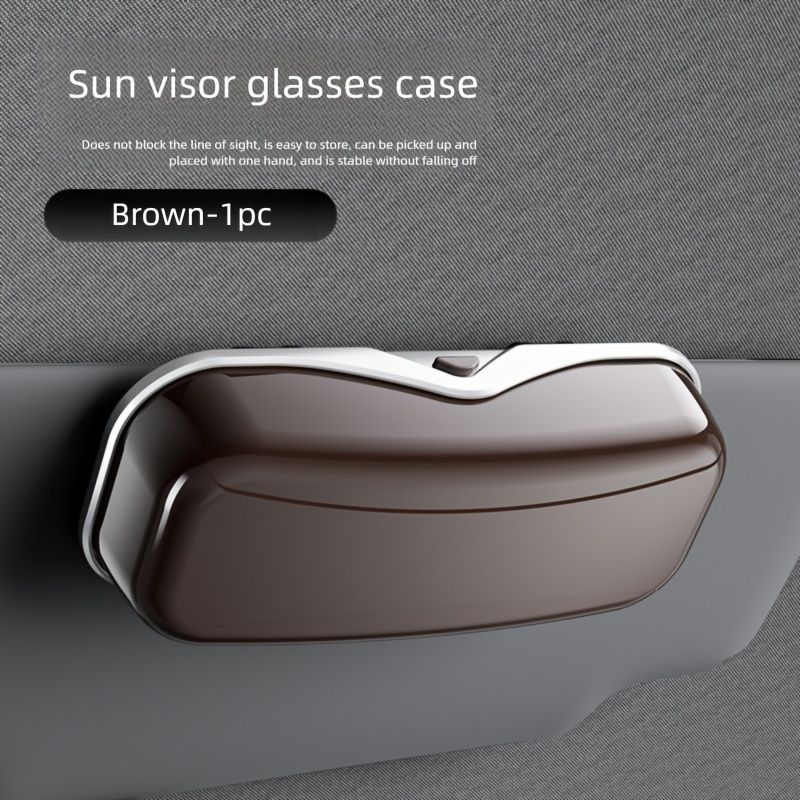 Car Travel Three-Piece Set: Push-Open Eyeglass Case view 11