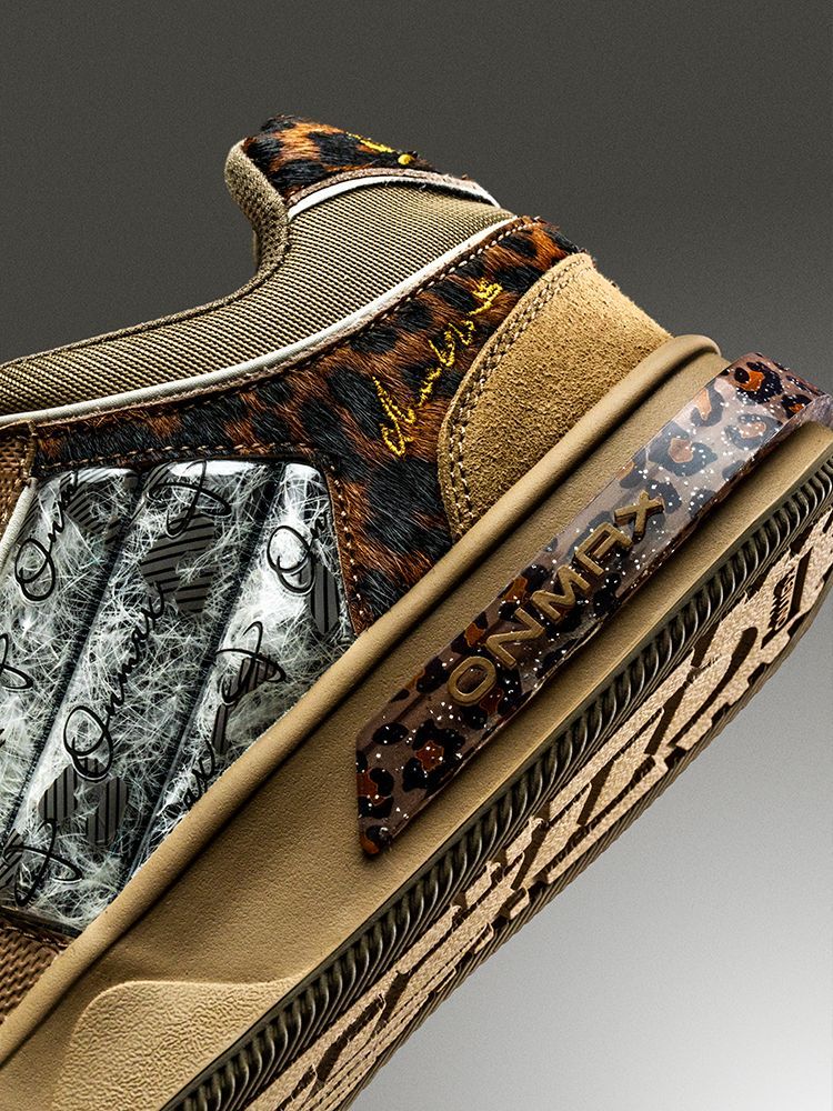 Leopard Print Sneakers Platform Chunky Shoes High-Top Casual Shoes Unisex view 4
