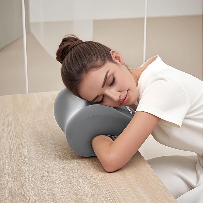 Ergonomic Multi-functional Nap Pillow - Desk Rest Pillow with Neck/Side Support view 8