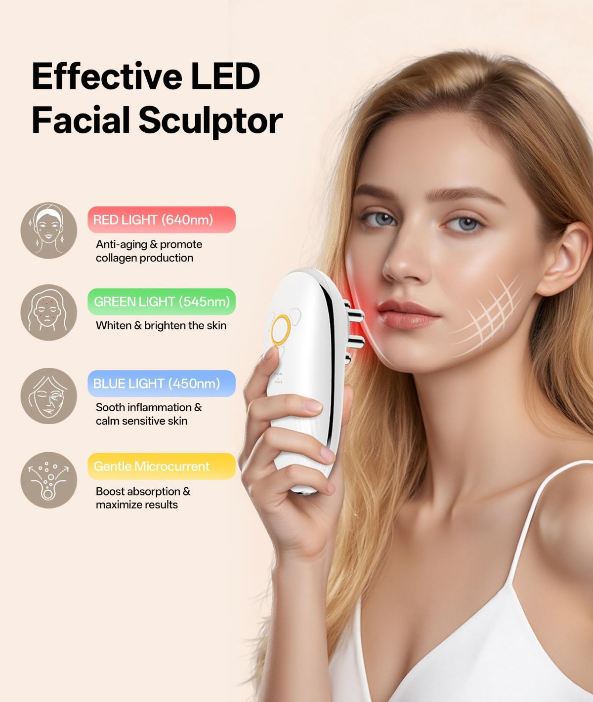 Body Sculpting Machine with Red Light Therapy for Face & Body view 5