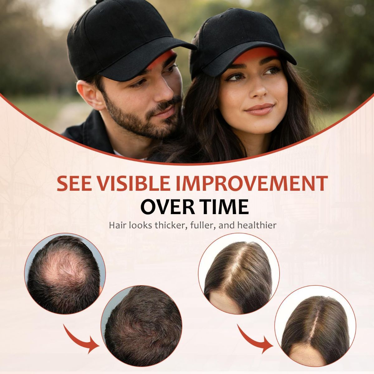 Laser Hair Growth Cap - 650nm Red Light Therapy for Hair Regrowth view 4