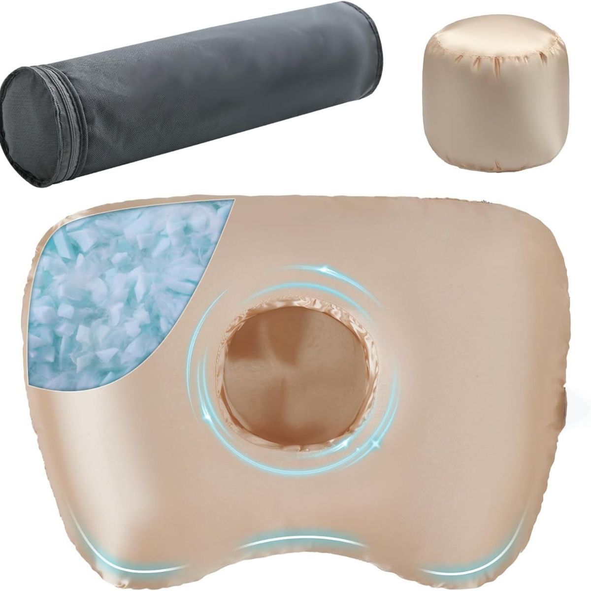 Piercing Pillow - Ear Piercing Pillow With Foam Plug — image 1