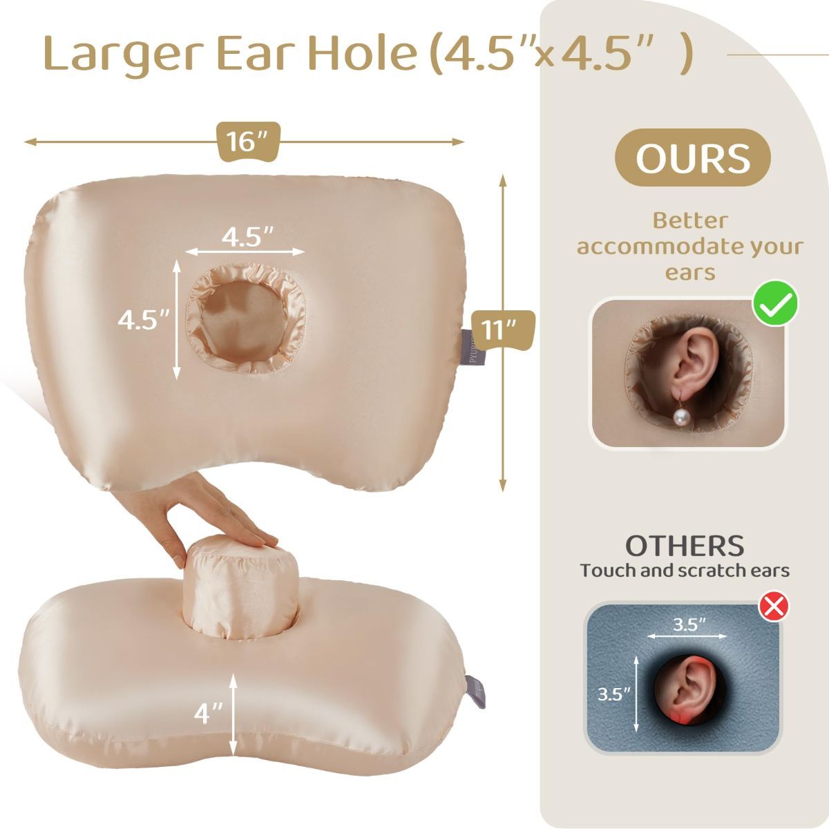 Piercing Pillow - Ear Piercing Pillow With Foam Plug view 6