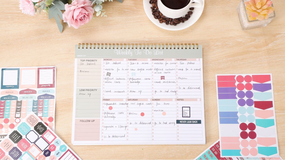 1Pack Weekly To Do List Notepad view 9