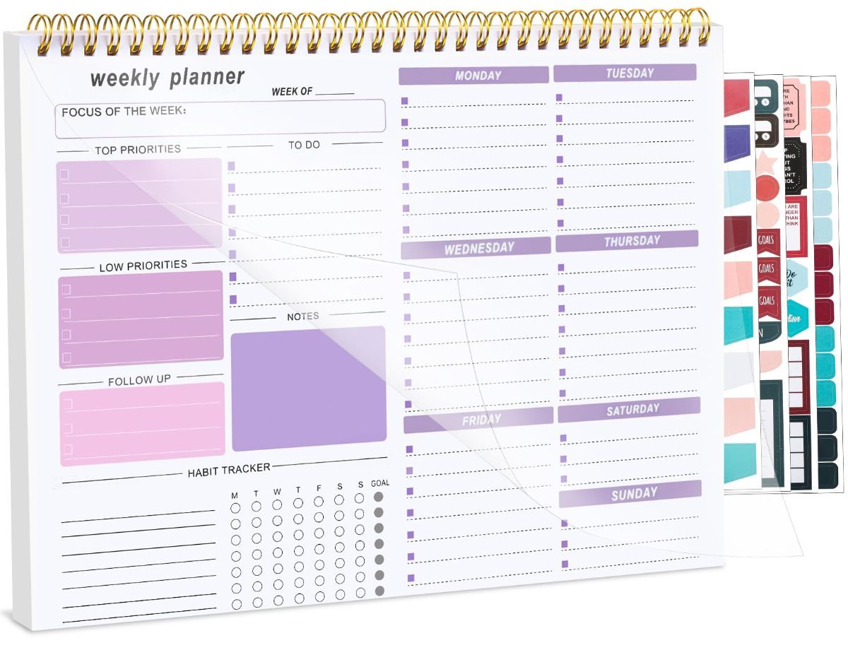4Pack Weekly To Do List Notepad view 10
