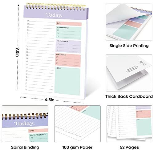 6Pack To Do List Notepad view 6