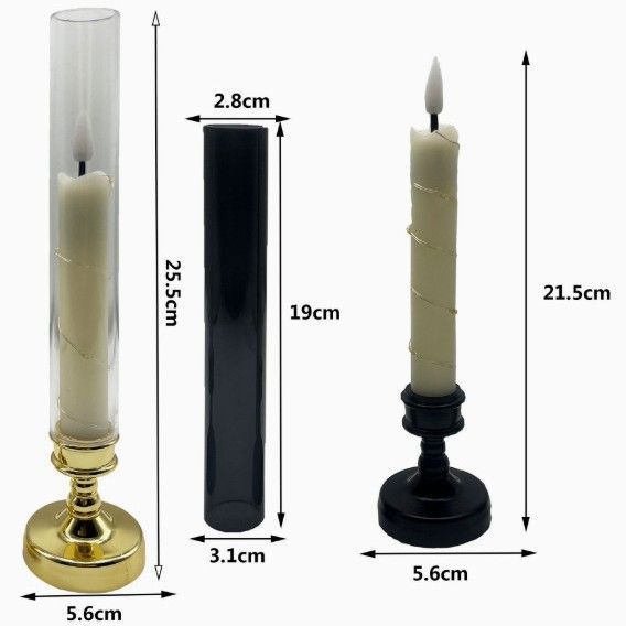 4PCS Flameless LED Candles view 2