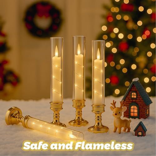 4PCS Flameless LED Candles view 7