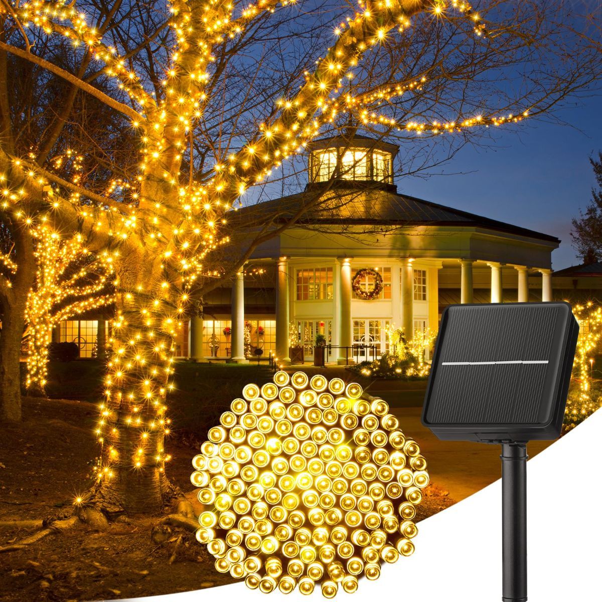 Solar String Lights Outdoor Waterproof — image 1