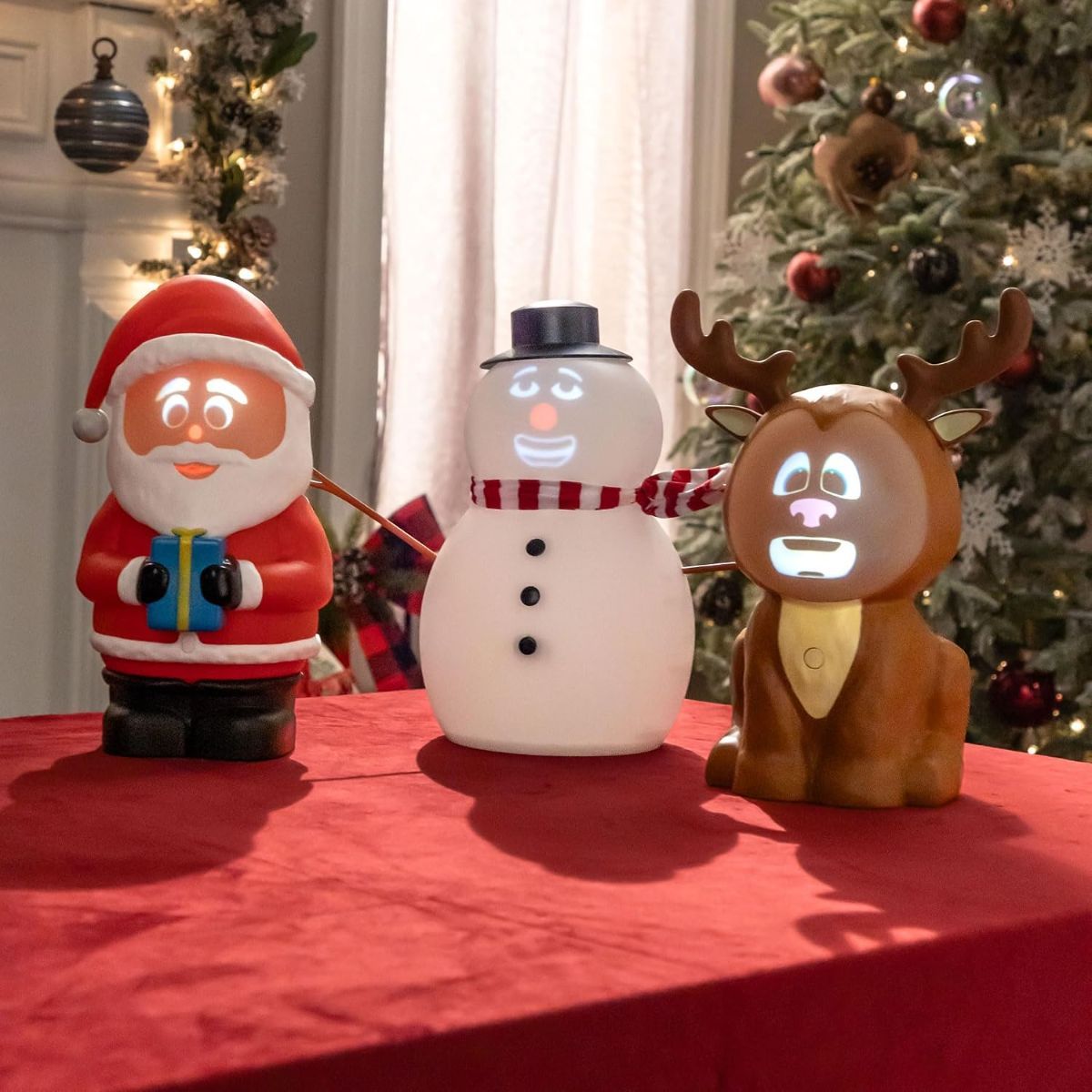 Talking Animated Snowman with Built in Projector & Speaker view 6