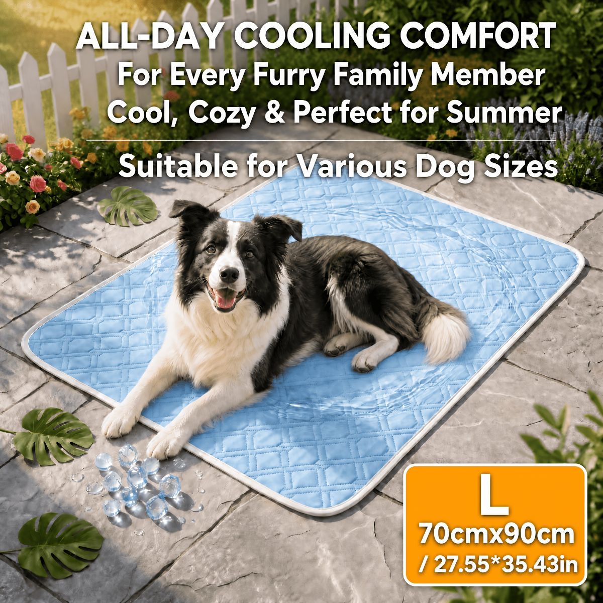 Instant Cooling Pet Mat Self Cooling Pet Mat No Electricity Pet Mat Pet Cooling view 8