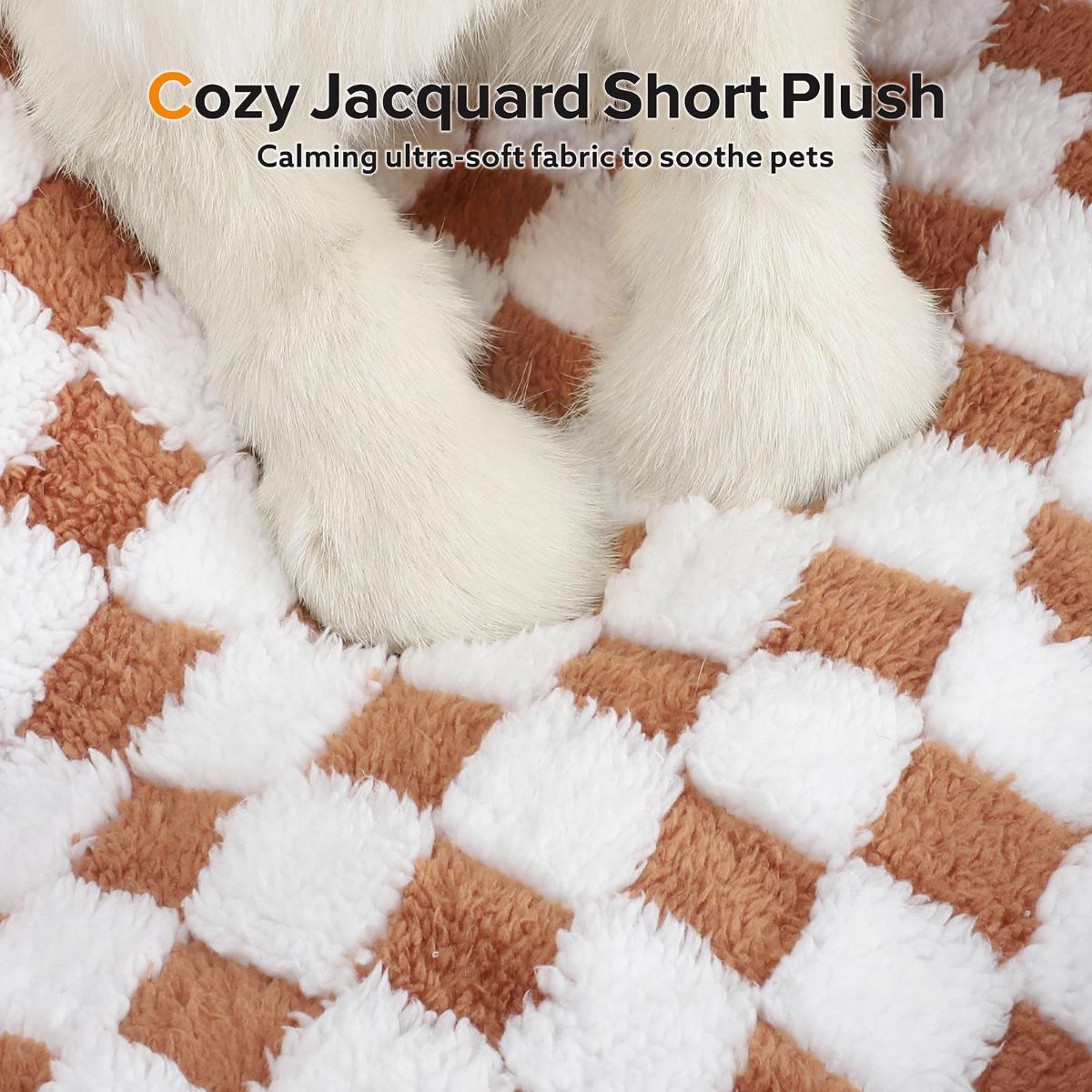 Dog Beds -Cute Cat Beds for Indoor Cats Calming Pet Beds view 4