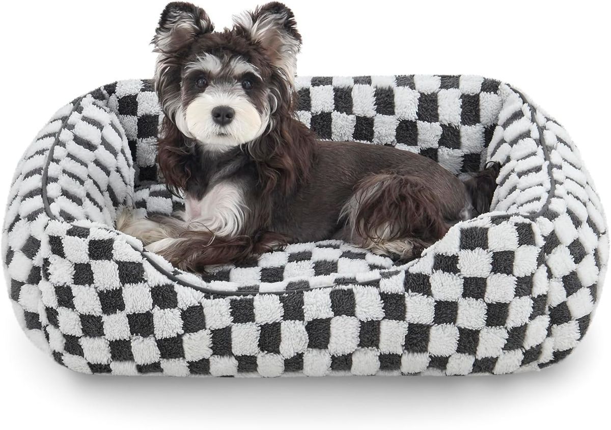 Dog Beds -Cute Cat Beds for Indoor Cats Calming Pet Beds — image 1