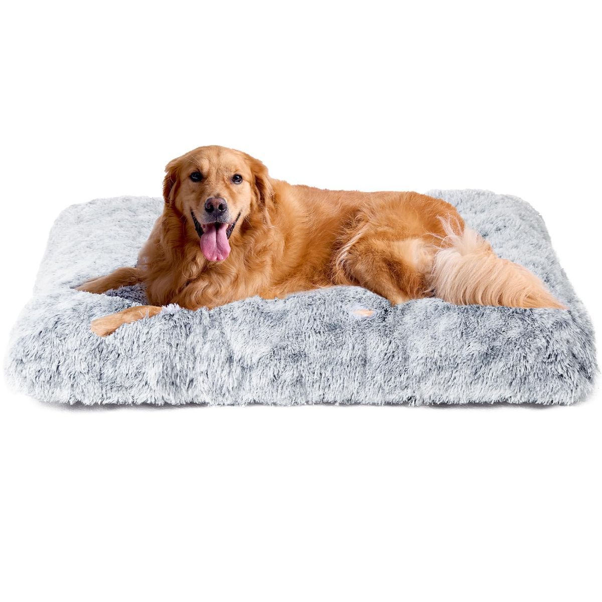 Fluffy Dog Crate Bed for Extra Large Dogs — image 1