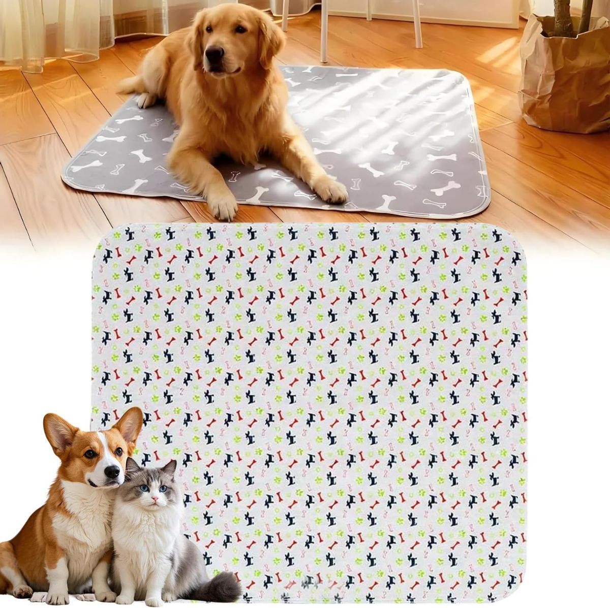 35.4*31.5in Pee Pads with Pheromones view 10